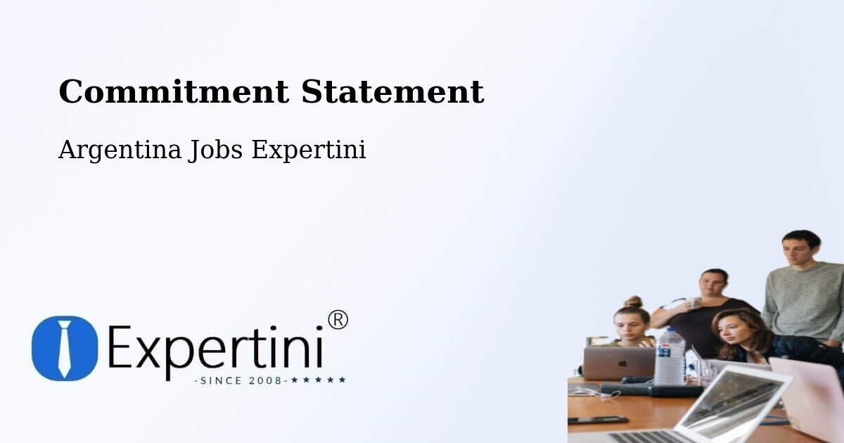 Corporate Commitment – Departamento De San Pedro - Argentina Jobs Expertini