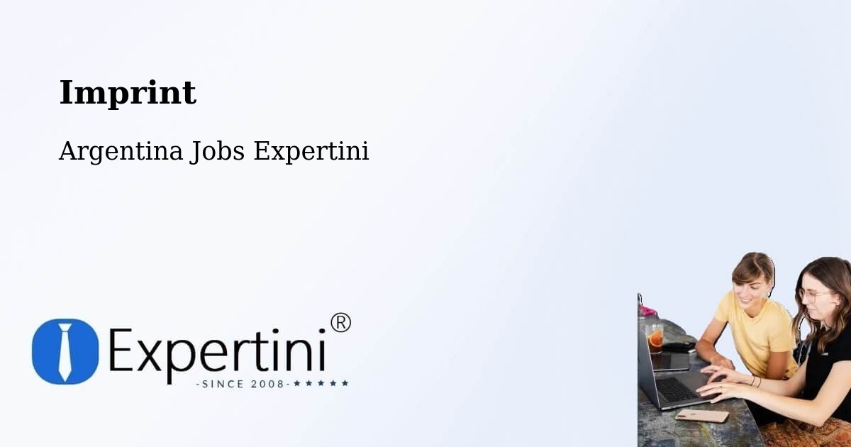Imprint – Departamento De San Pedro - Argentina Jobs Expertini